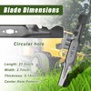 490-110-C202 21.23" Mower Blades Compatible with Cub Cadett 42" Decks