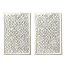 2 Pcs Microwave Grease Filter Replacement Fit for GE JVM7195SK6SS, PNM9216SK5SS, JVM7195EK5ES, JNM7196DK5BB, JVM7195DK5WW, JNM7196SK6SS