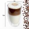 NORDIC SCHILLER Double-walled coffee glasses, latte macchiato glasses, double-walled, 2