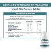 Magnesio Treonato 1000mg Cápsulas Sin Sabor Alta Absorción 60 Unidades