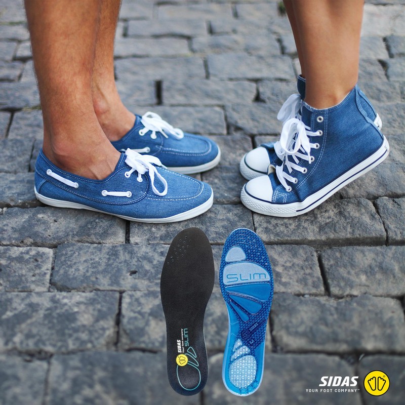 Sidas Slim Sole Multisport Mixte, unisex, Slim, blue, 46-48