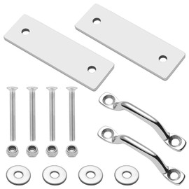 Boat Dock Ladder Hardware Attachment Kit Replacement for RecPro Marine Pontoon and Dock Ladders,Folding Pontoon Ladders AL-A3 AL-A4 AL-A5 & AL-C4 (2 Pack)