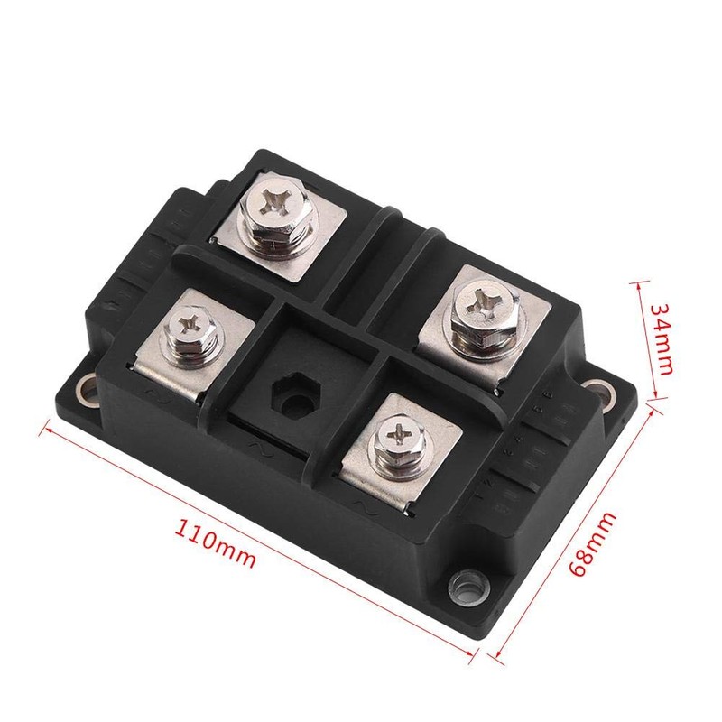 Bridge Rectifier, 1pc Single-Phase Diode Bridge Rectifier 400A 1600V High