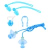 OHPHCALL Swimming Ear Protection Kit 4pcs Earplugs Nose Clip Set