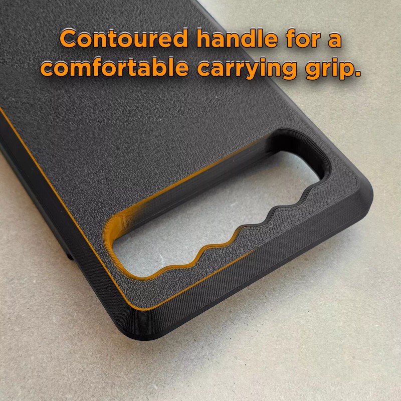 MakeIt3D Carry Handles for YAESU FT-710 FIELD and FT-710 AESS