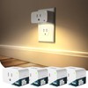 Linkind Matter Smart Plug with LED Night Light, Work with