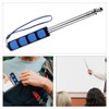 Bhogmeg Telescopic Flagpole Stainless Steel Handheld Flag Pole Portable Flag