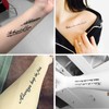 nalaina Tattoo Stickers, Set of 2, Tattoo Stickers, Henna Tattoo,