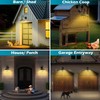 SIEDiNLAR Solar Barn Lights & Solar Driveway Lights 9 Modes