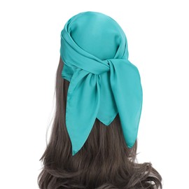 FAIRYGATE Ladies Scarfs Silk Scarf for Women UK Square Satin Head Hair Neck Scarves Small Lightweight Neckerchief A2321