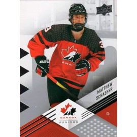 2024 Upper Deck Canada Hockey #25 Matthew Schaefer Rookie Card RC Hockey Card