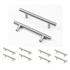 LxcshLjx 10Pcs 5.9 in Brushed Nickel Cabinet Pulls, 3.8 in