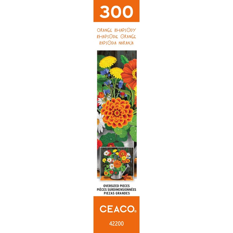 Ceaco - Orange Rhapsody - 300 Piece Jigsaw Puzzle