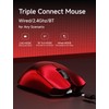 EWEADN S9 Pro Wireless Gaming Mouse, 59G Ergonomic Computer Mouse,