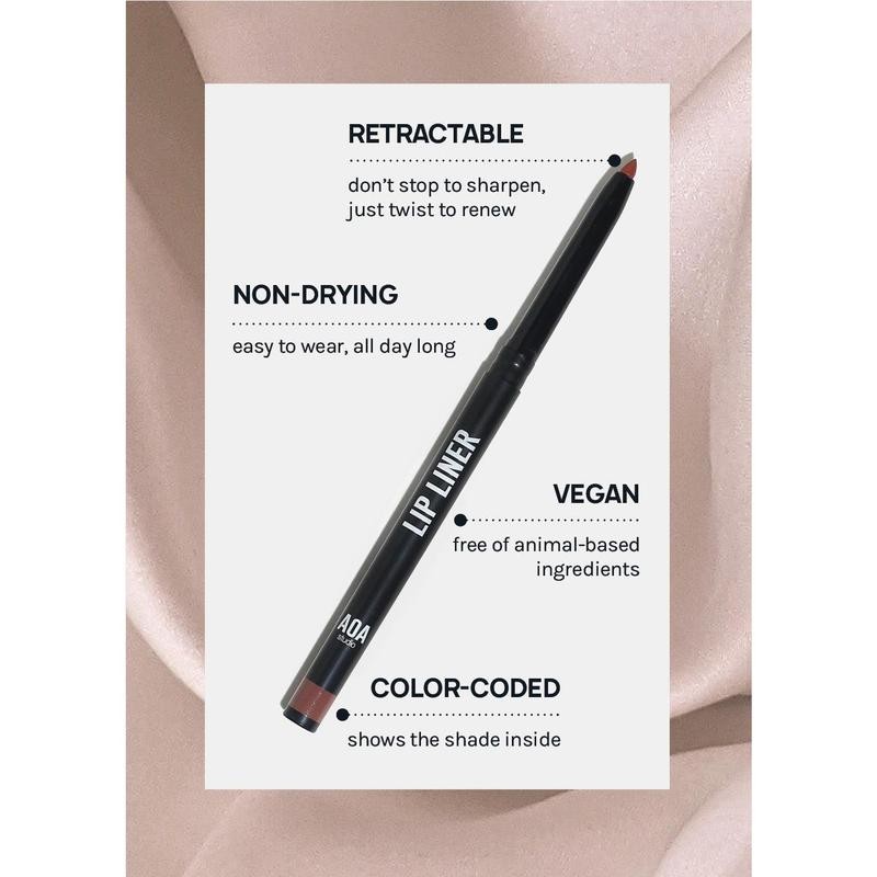 AOA Retractable Lip Liner - Color: Silk