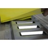 Rigid Hitch E-Chock Wheel Chocks w/ 5-Foot Metal Mounting Tracks,