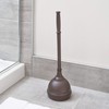 iDesign Kent Plastic Plunger with Cover Set for Master, Guest,