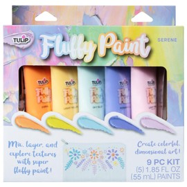 Tulip 48062 Fluffy Paint Kit, Serene