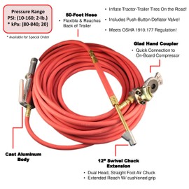 Milton 552 On Board Truck Tire Inflator Gauge