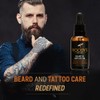 Woody's Tattoo & Beard Oil for Men - Mens Beard