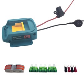 Battery Adapter Compatible with Makita 18V Power Converter for BL1850B BL1860B BL1830B BL1840B BL1820B for DIY RC Car Robotics and RC Truck