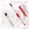 Unaone Eyebrow Brush - 2 PCS Professional Dual-Ended Angled Eye