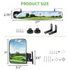 10L0L Golf Cart Folding Side Mirror and Panoramic Rear View