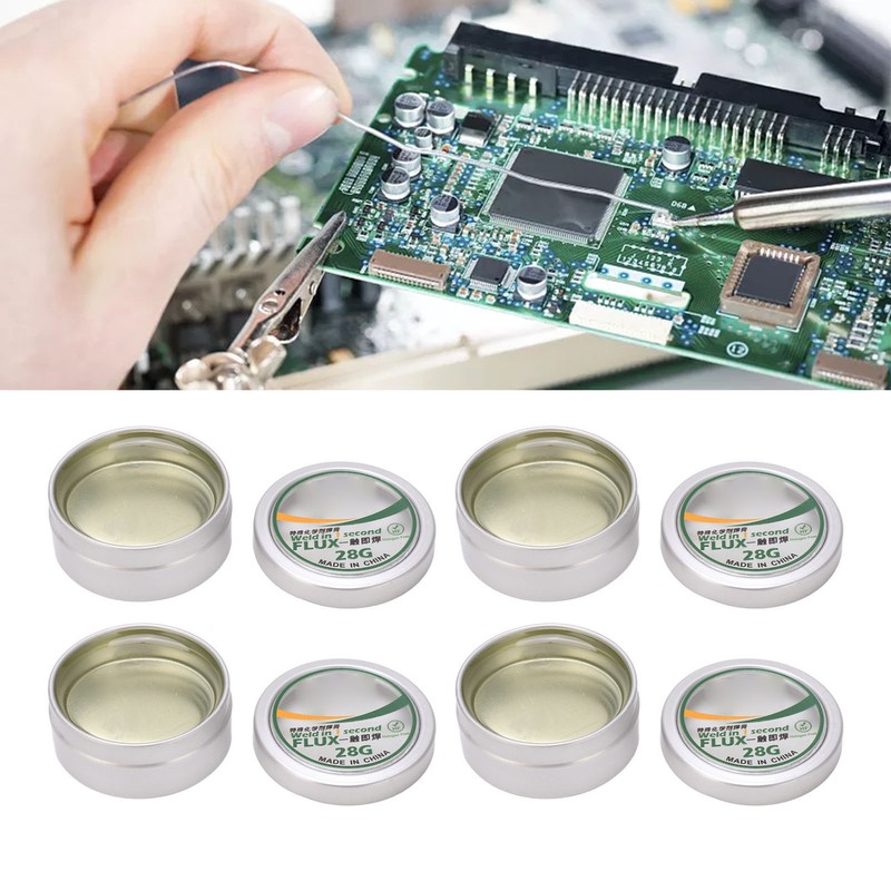4 Pcs Soldering Tip Refresher Clean Paste Efficient Cleaning Deoxidizing