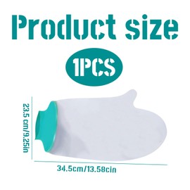 Waterproof Hand Cast Cover for Shower,Soft Comfortable Waterproof Cast Cover,Waterproof Hand Protector for Showering,Reusable Elastic Cast Bag for Bandage, Wound Care Supplies