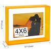 4x6 Picture Frame, Acrylic Magnetic Picture Frame Wall Mount Tabletop