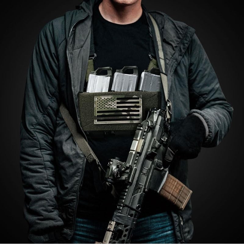 KRYDEX Tactical Chest Rig Elastic Rig Cummerbund with X Harness