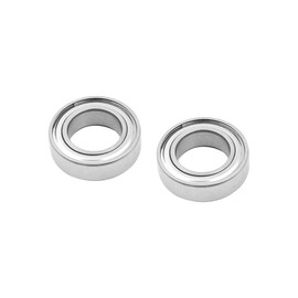 Namvo Pack of 10 Roller Bearings, Long Plate Bearings, Roller Bearings for ABEC, Smooth Sealed Bearings for Skates, Skateboards, Scooters (8mm x 14mm x 4mm)