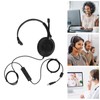 Telephone Headset Noise Cancelling Clear Chat USB Plug Computer Headphone