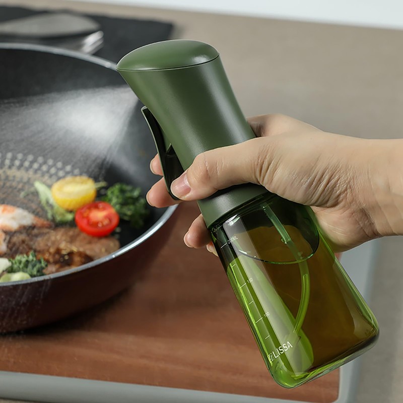 FUSAYUKI Light-Proof Glass Oil Sprayer For Cooking Air Fryer Salad