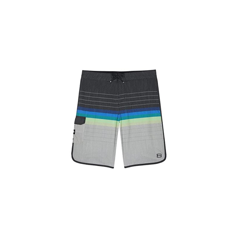 Billabong 73 Pro - Pantalón Corto para niño, Gris, 26
