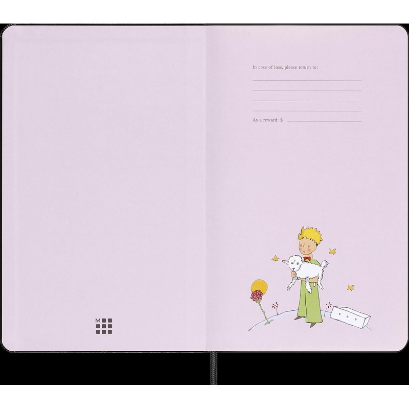 Moleskine Limited Edition Le Petit Prince Notebook, Large, Ruled, Black,