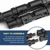 ZHITING 2 Pairs Solar Panel Y Branch PV Connector M