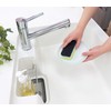Towa Sangyo Kitchen Sponge Neo Hard Slim Sponge, Green, 2.4