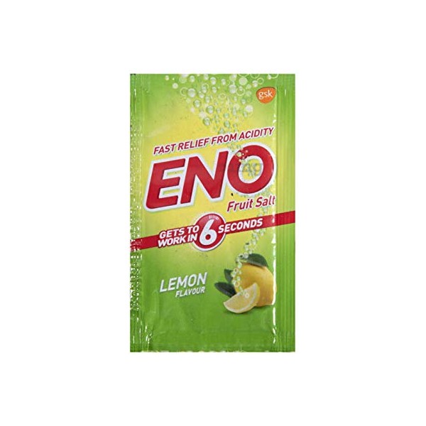 ENO Fruit Salt Fast Refreshing Relief Original Lemon Regular 30 Sachets