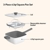 So Yummy by bella 3 Piece Square Pan Set, Aluminum