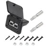 Attisfiera 120A for Anderson Plug Flush Mount Mounting Frame with