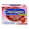 Chloraseptic Total Sore Throat + Cough Menthol Lozenges Wild Cherry