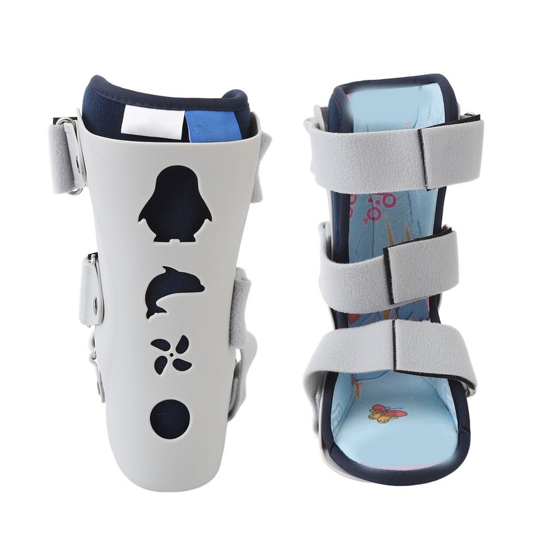 Kids Ankle Brace Comfortable Breathable Adjustable Child Walking Boot for