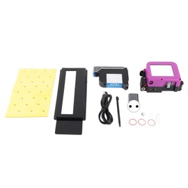 Handheld Inkjet QR Code Printer LED Color Touch Screen 4 Core CPU Inkjet Coding Machine 12.7mm EU Plug 100‑240V