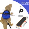 Bearded Dragons Accessories Toy Lizard Backpack Leash Set Adjustable Strap