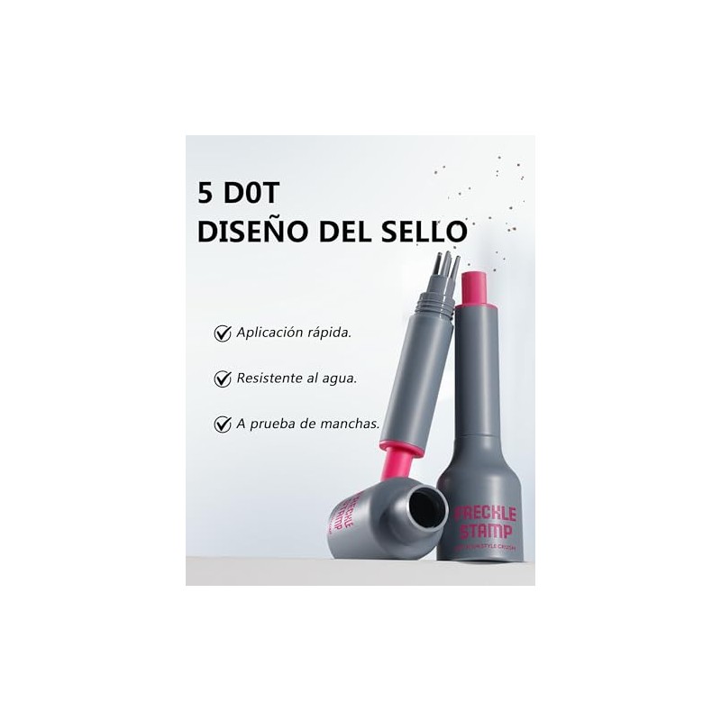 Erinde Sello de pecas, Maquillaje de Pecas Resistente al Agua,