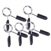 BESPORTBLE 5pcs 24mm Dumbbell Barbell Clamps Spring Clip Collars Barbell