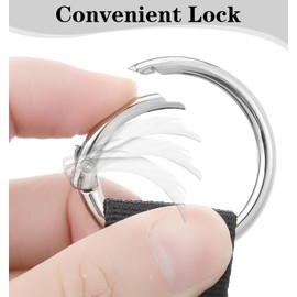 Luggage Strap for Carry on Bag, 3 Pcs add a Bag Luggage Strap, Carry Your Extra Bags for Connecting Your Handbag, Jacket (Black)