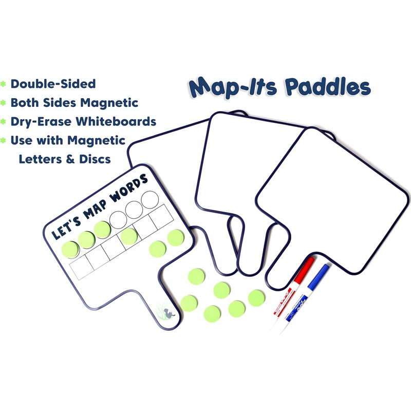6 Map-Its Paddles for Word Mapping | Hands-On Phonemic Awareness