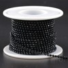 Jerler 10 Yards Crystal Rhinestone Trim SS6.5/2.0mm Close Chain for